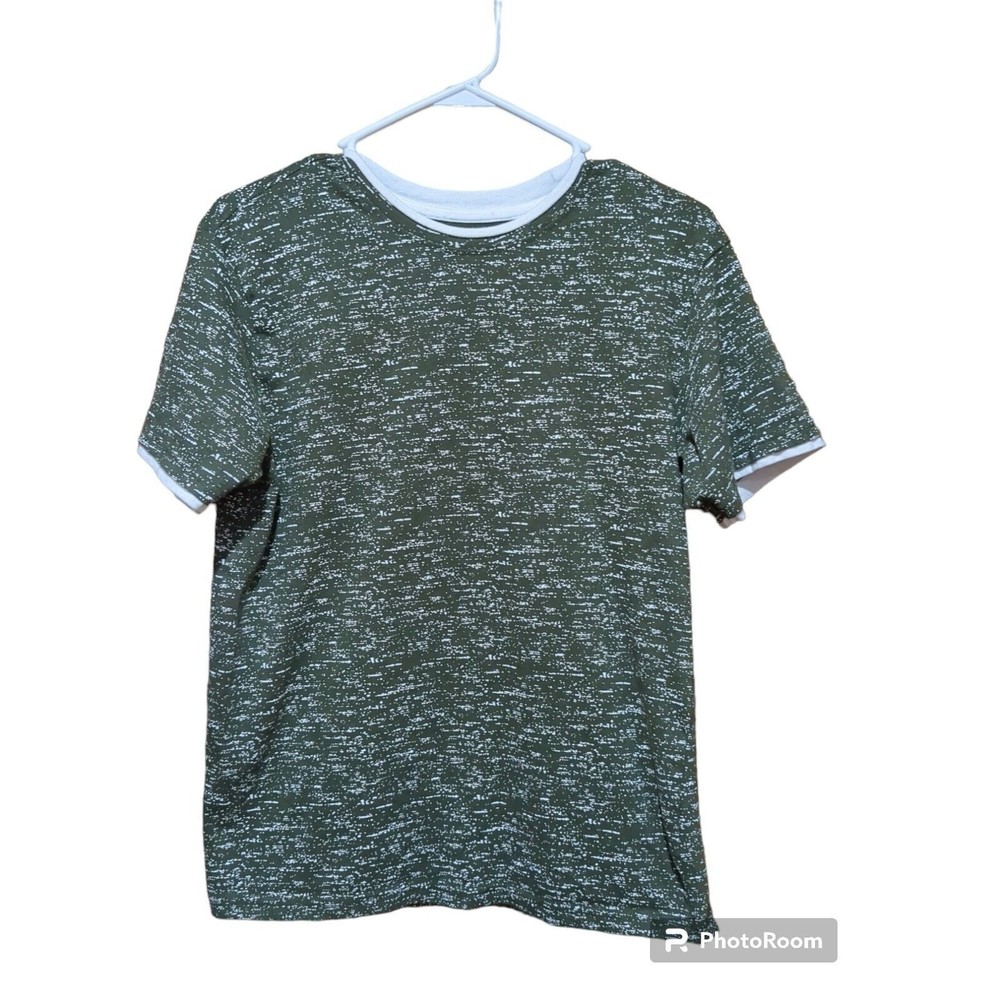 New York 1994 Sovereign State Green Layered T-Shirt Men’s Size Large Unisex